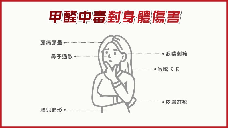 甲醛中毒症狀與應對方式,別讓新家帶給你健康風險 1 甲醛中毒