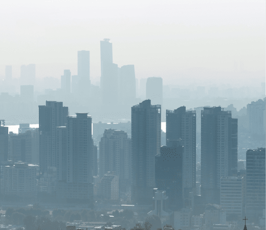 防霾紗窗推薦使用在PM2.5空污嚴重的城市中