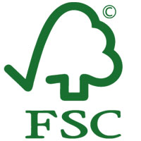 Poll-tex普特絲防霾紗窗通過FSC環保認證，產品的原物料來源是可靠的、永續的、被監管的