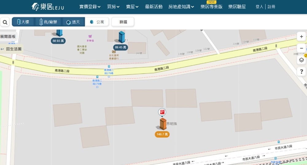買房也要選健康!樂居實價登錄新增「普特絲防霾紗窗」建材標示 1 樂居地圖