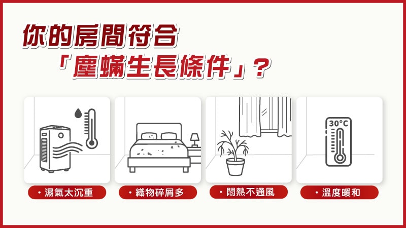 塵蟎生長條件