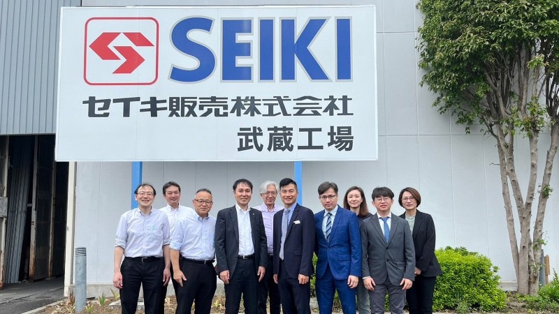 普特絲與世界連結 赴日與日本窗框大廠SEIKI交流